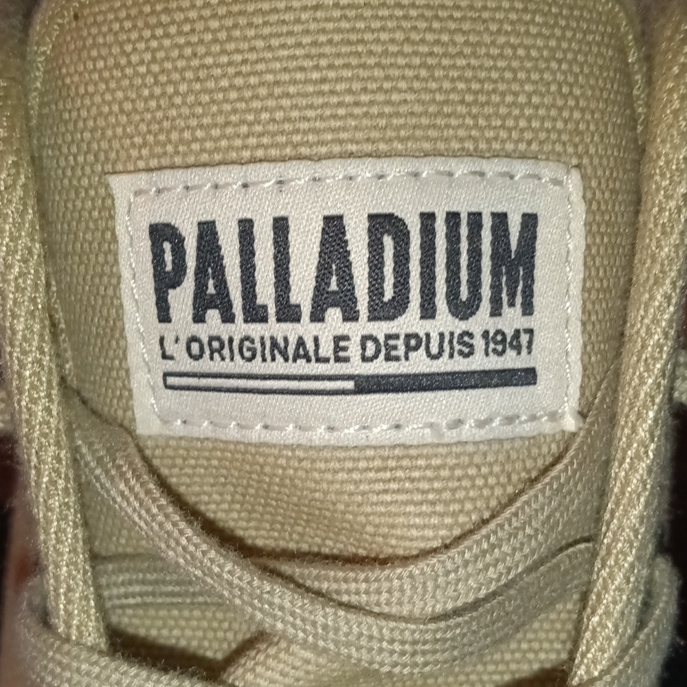 🆕Palladium Pampa Hi Originale Sahara Boot Beige Unisex Women's 9.5 Mens 8 - Picture 7 of 7